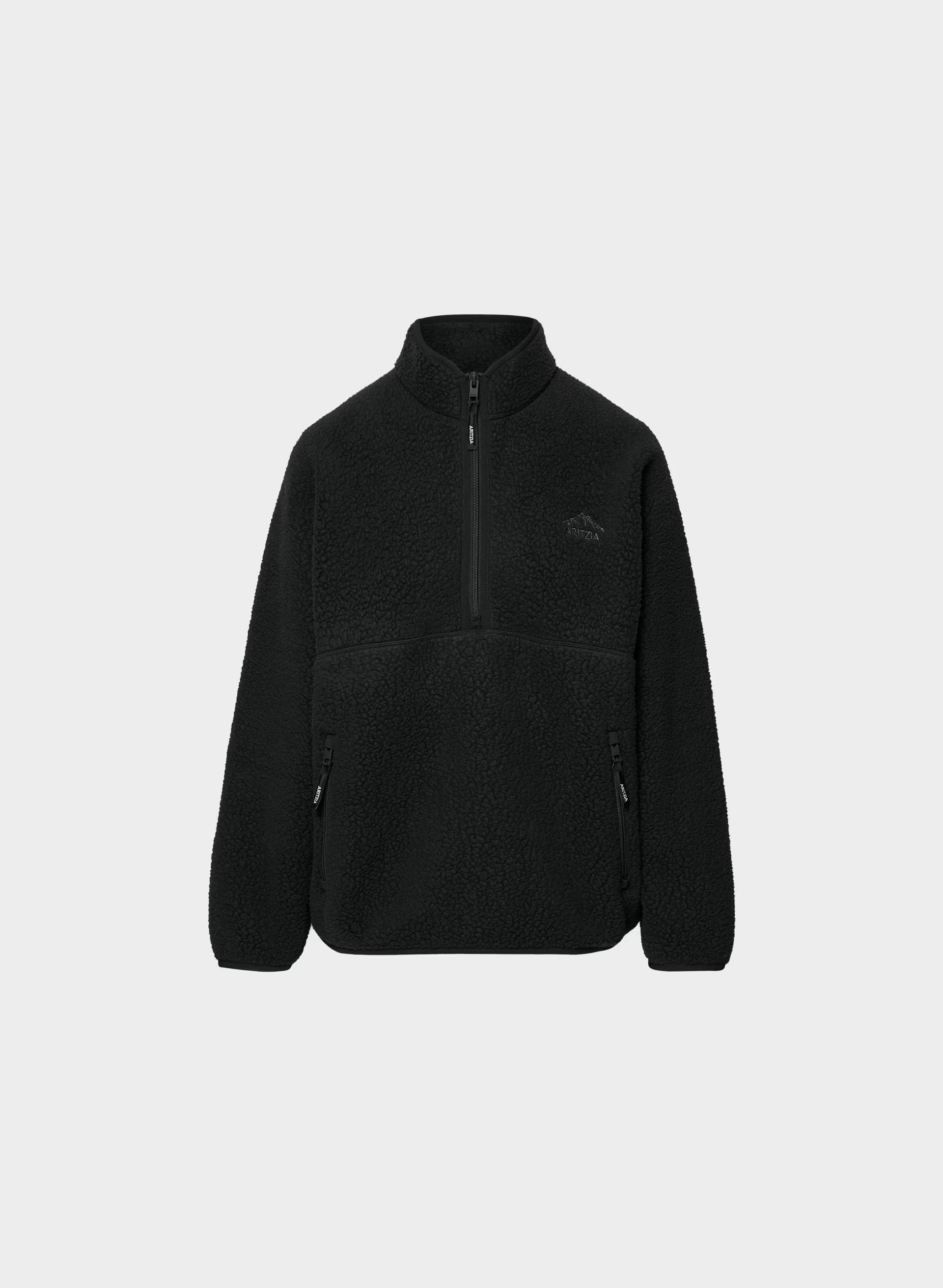 Polartec® Thermal Pro™ Highlands Hip Mockneck - BLACK