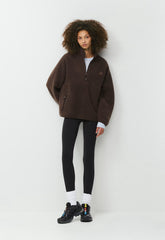 Polartec® Thermal Pro™ Highlands Hip Mockneck - RICH MOCHA BROWN