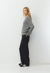 Midwest Sweater - HEATHER DARK GREY