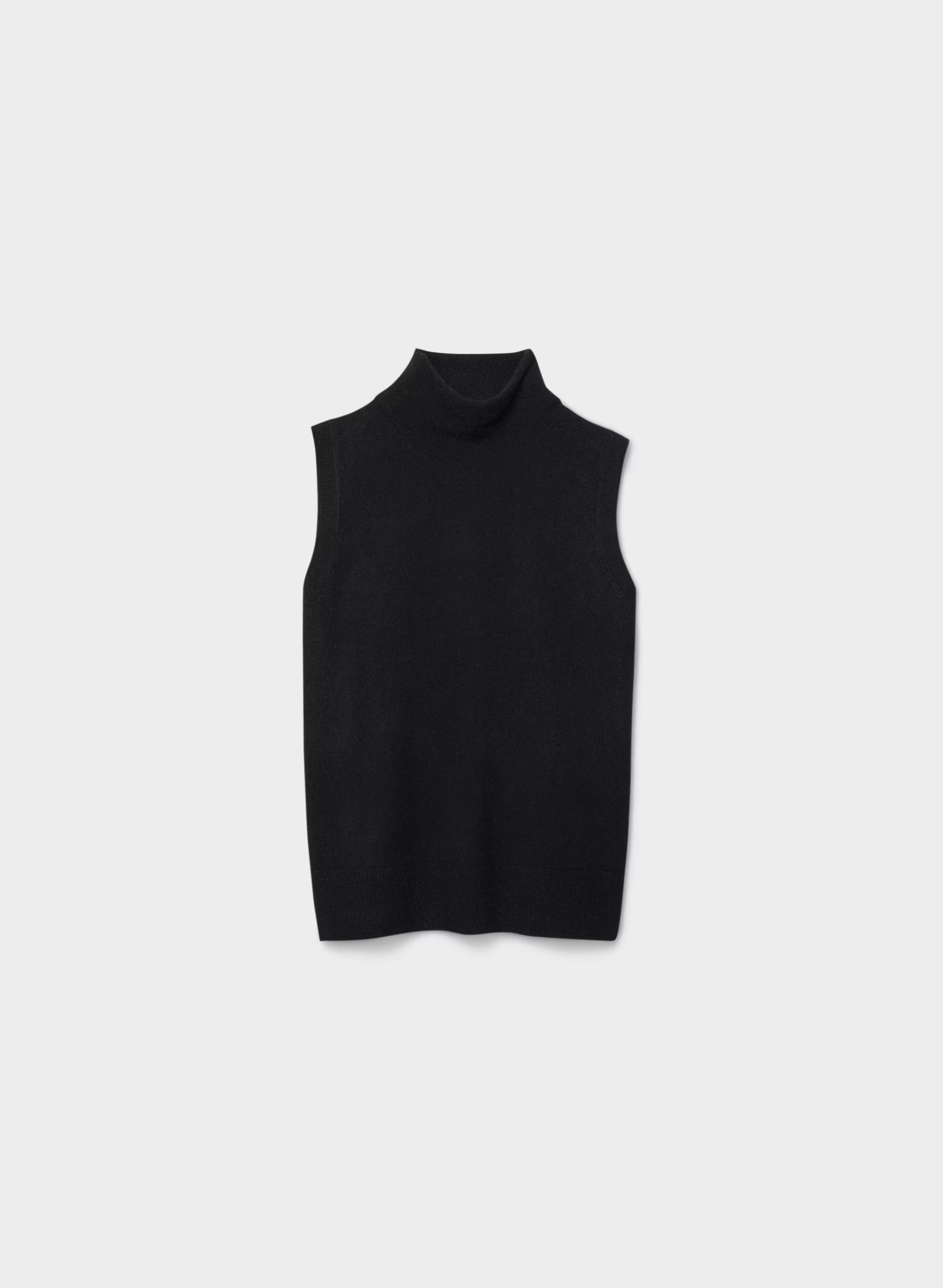 Bare Cashmere Opus Mockneck - BLACK