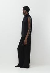 Bare Cashmere Opus Mockneck - BLACK