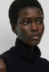 Bare Cashmere Opus Mockneck - BLACK