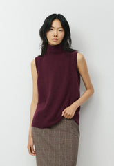 Bare Cashmere Opus Mockneck - GALA PLUM