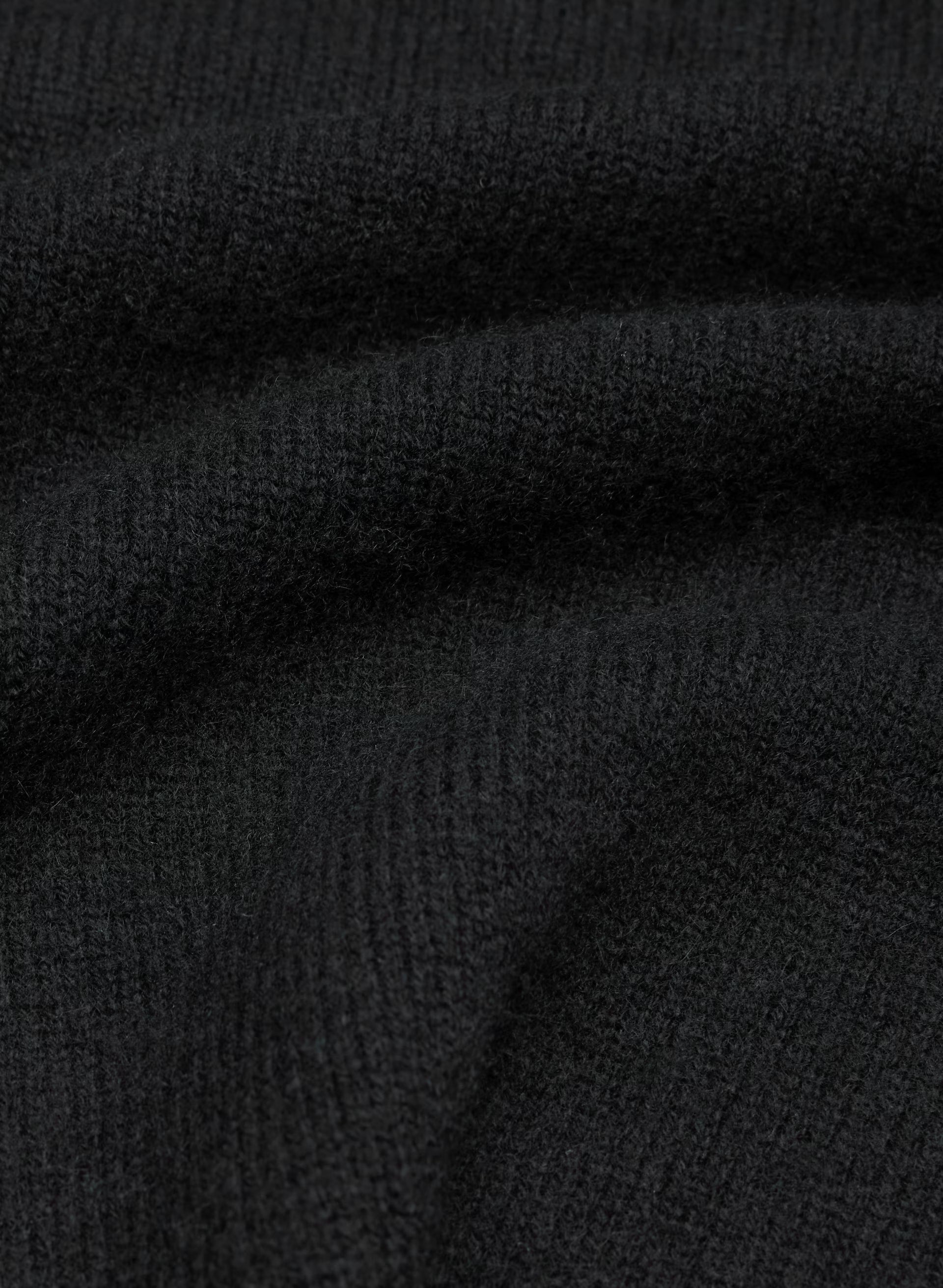 Essential Wool Cashmere Isabelle Sweater - BLACK