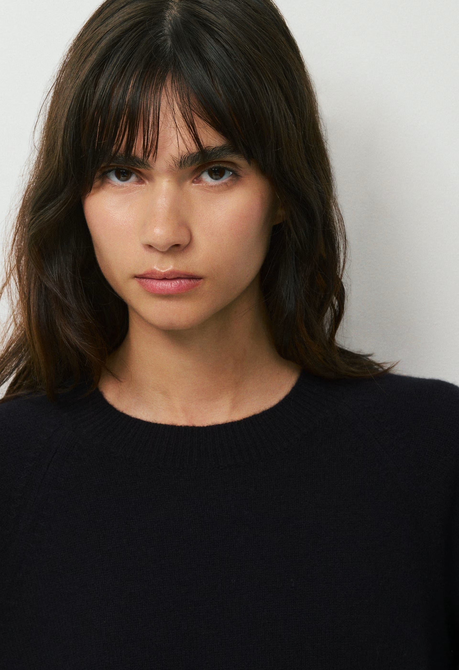 Essential Wool Cashmere Isabelle Sweater - BLACK