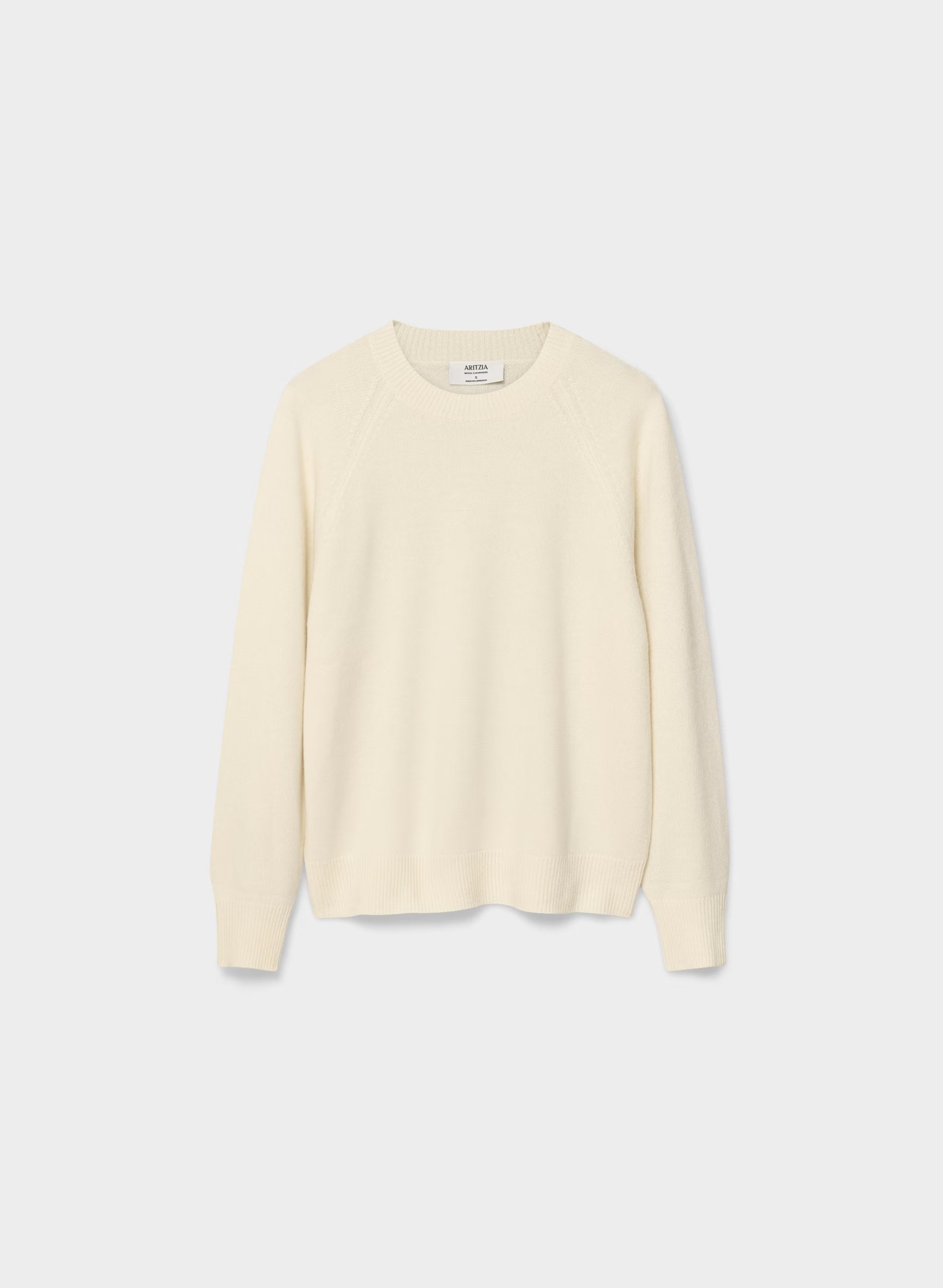 Essential Wool Cashmere Isabelle Sweater - SEASIDE CREAM