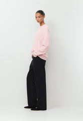Essential Wool Cashmere Isabelle Sweater - MAGNOLIA