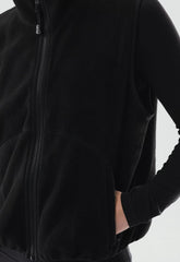 Terrain Vest - Bigfoot Fleece - BLACK