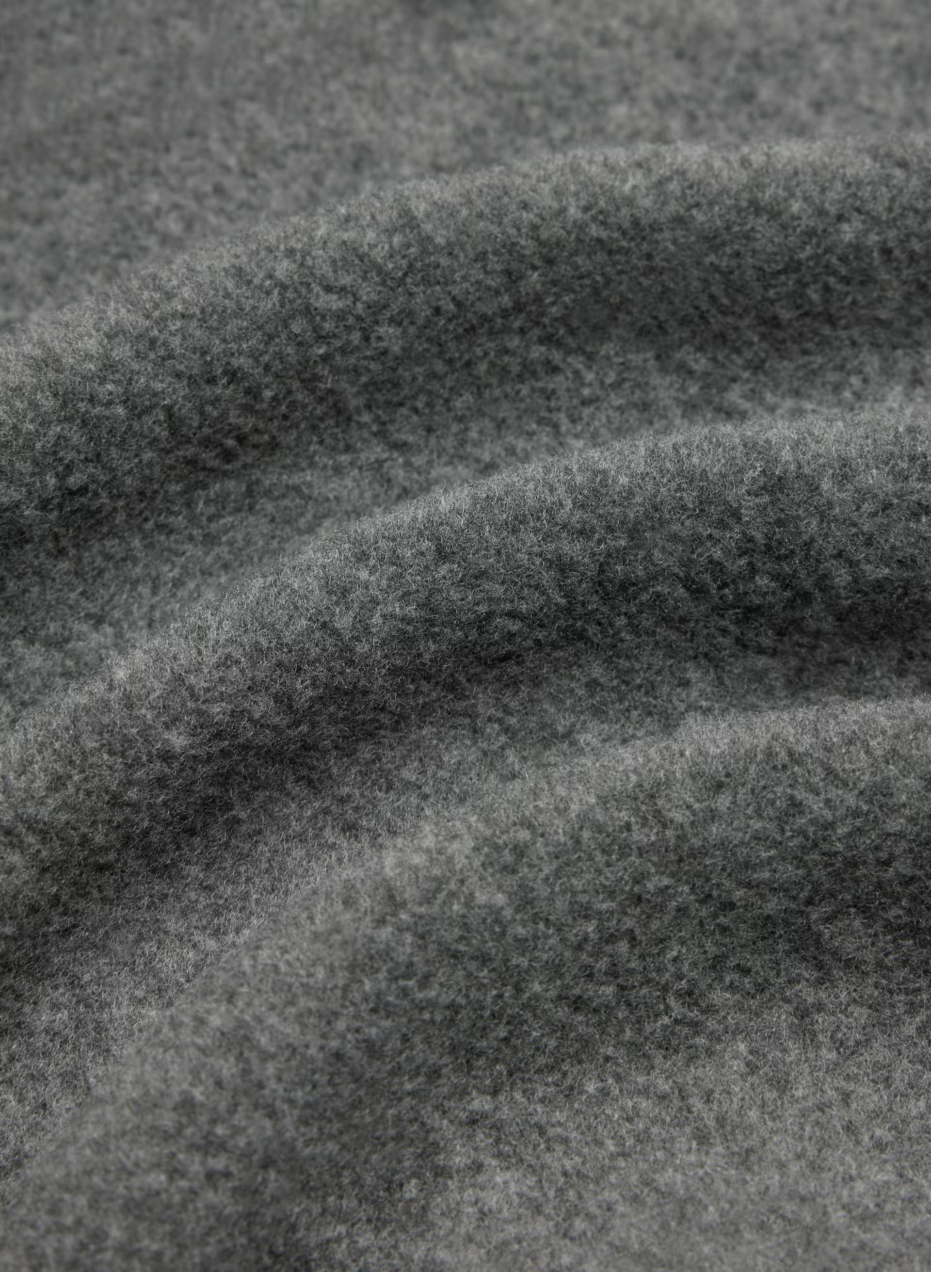 Riverbend Vest - Bigfoot Fleece - HEATHER RIDGE GREY