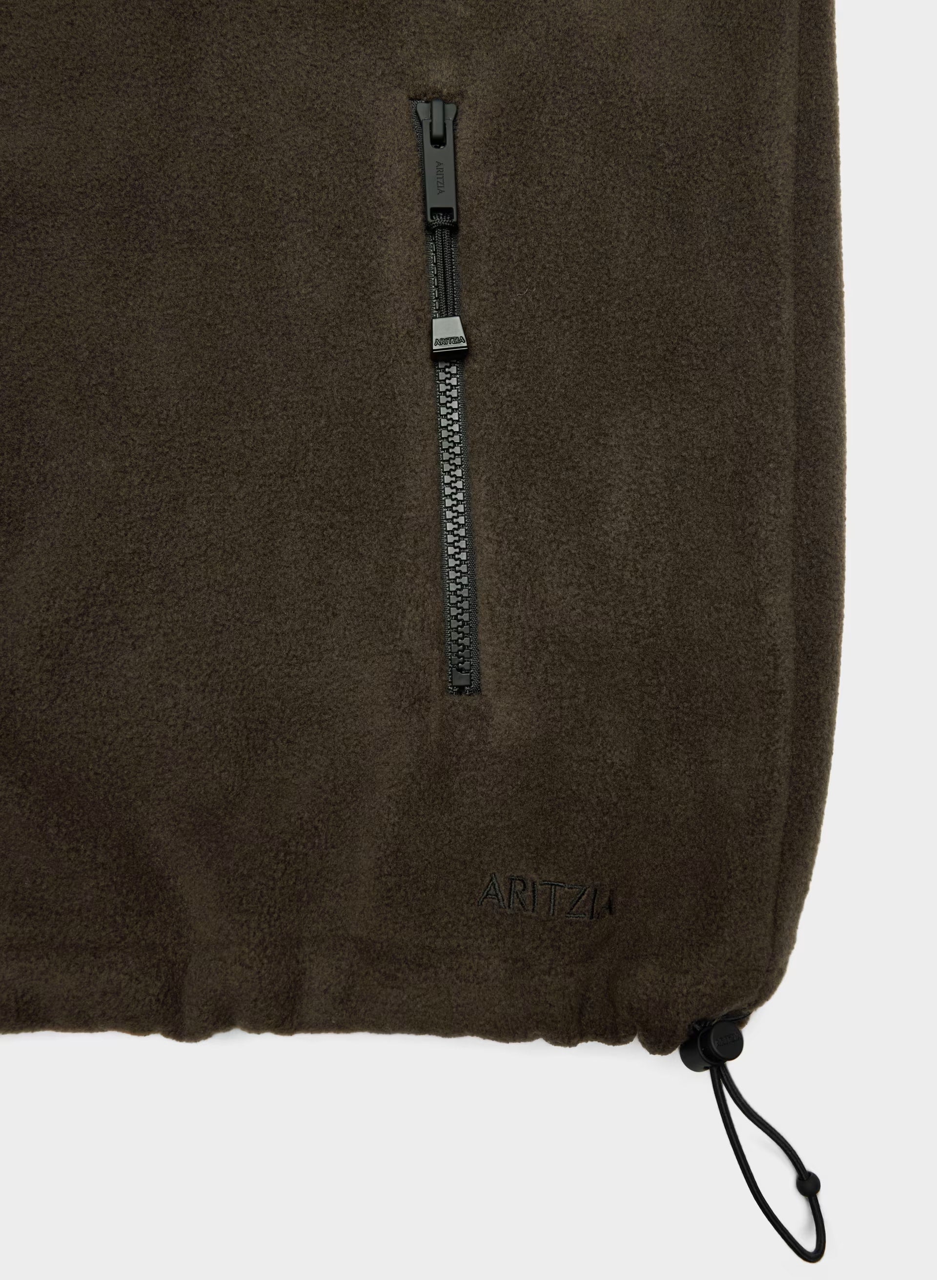 Riverbend Vest - Bigfoot Fleece - CACAO NIB BROWN