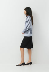 Essential Wool Cashmere Isabelle Sweater - PLNAR/ADMRLNV