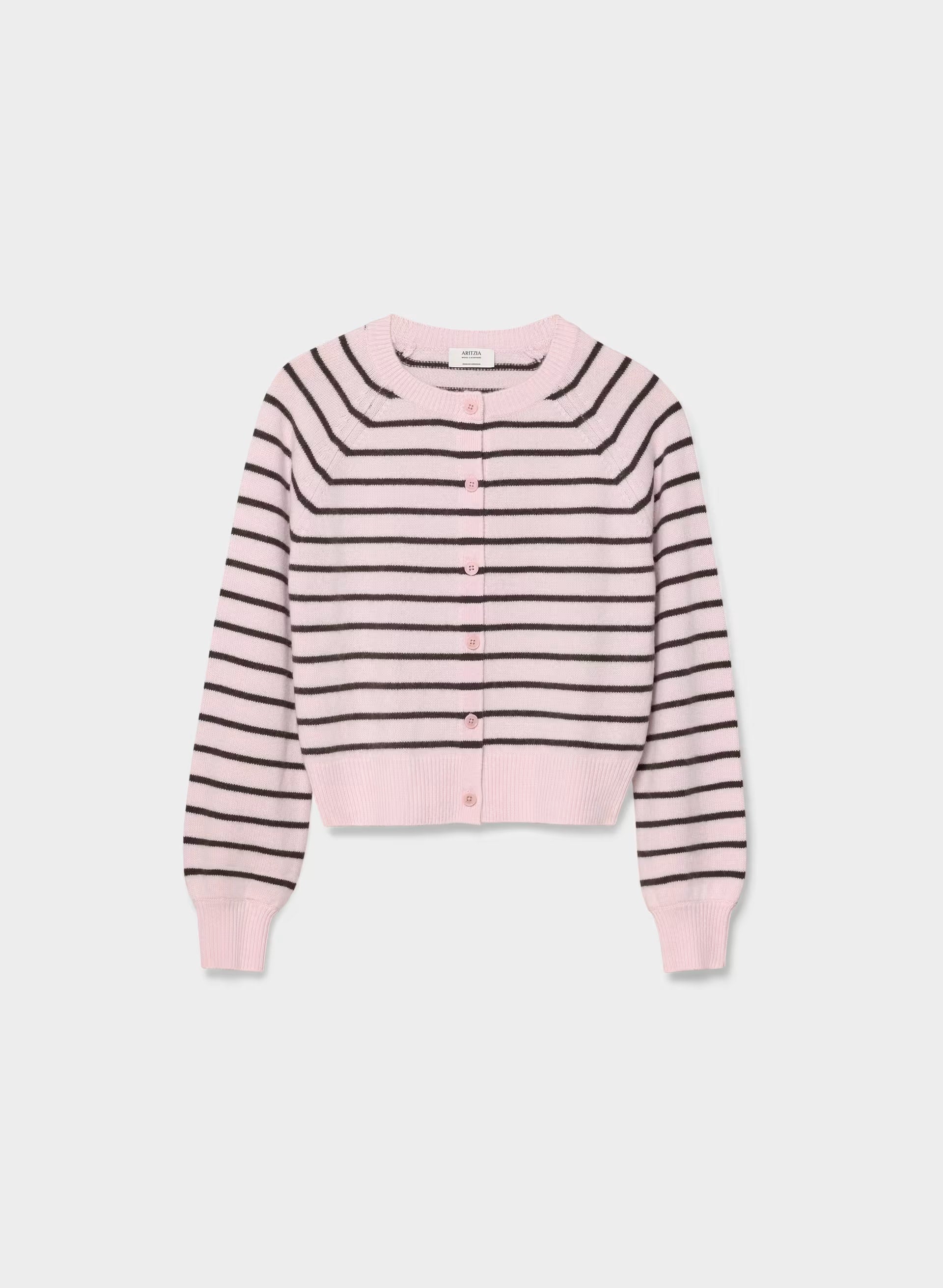Essential Wool Cashmere London Cardigan - MGNOLIA/CACAO NIB BRWN
