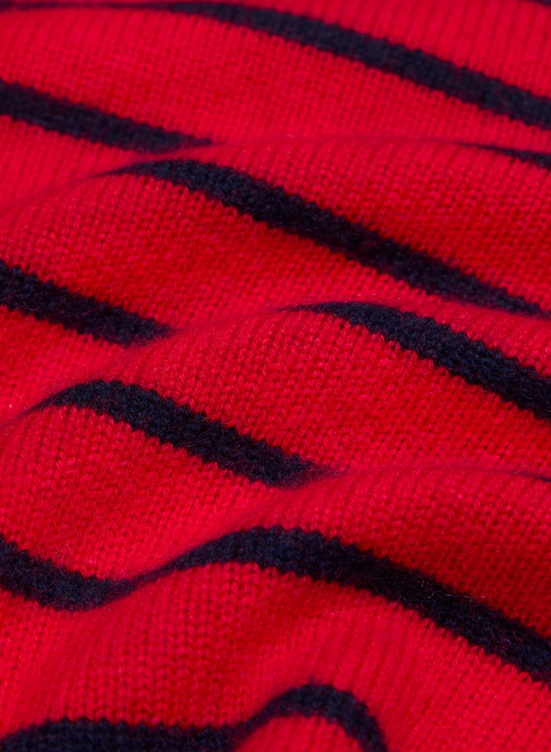 Essential Wool Cashmere Gable Sweater - FLSHNG RD/ AD NAVY