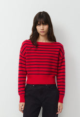 Essential Wool Cashmere Gable Sweater - FLSHNG RD/ AD NAVY
