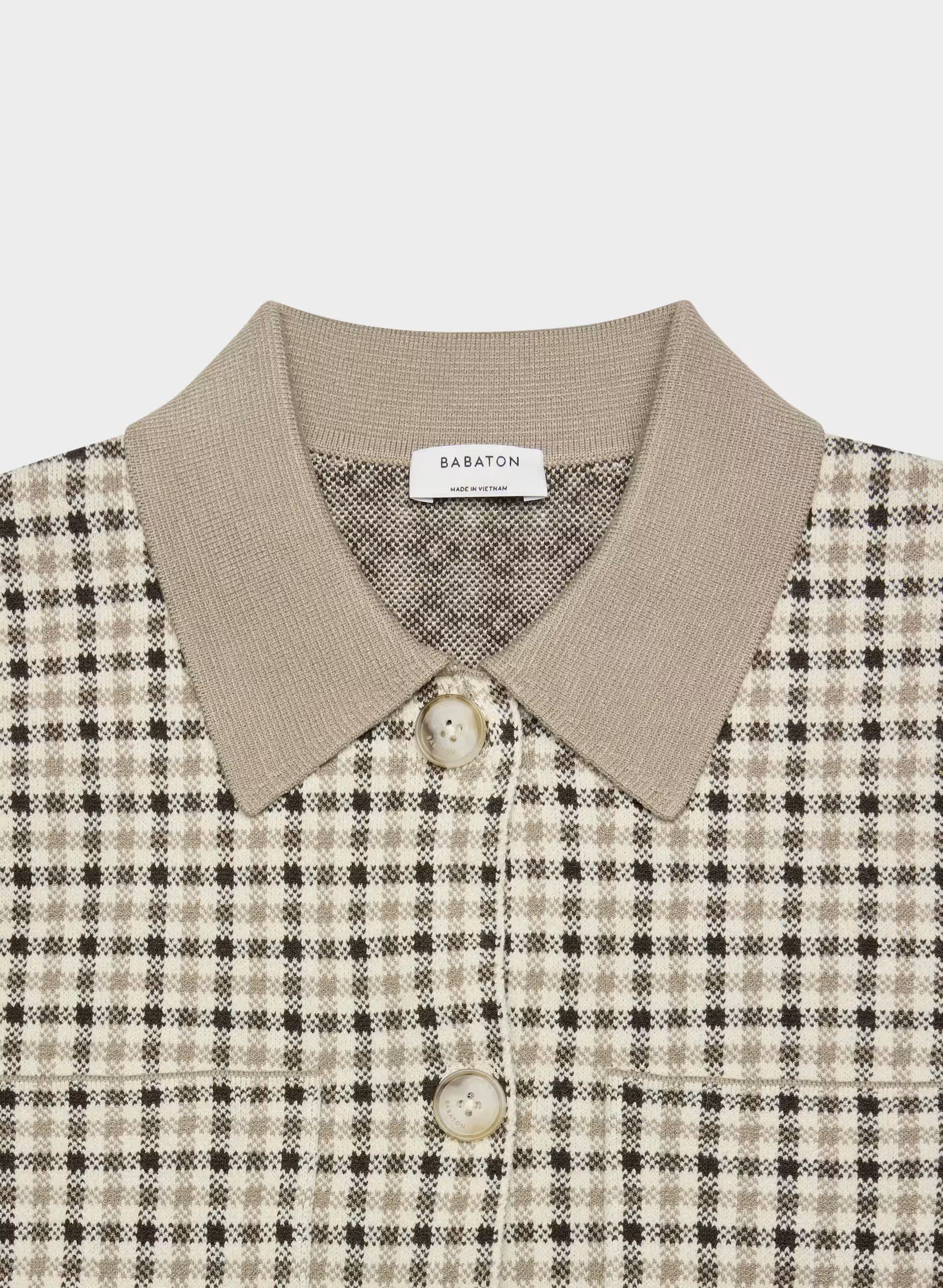 Society Cardigan - Wonder Yarn - BRCH/CACA NIB BRWN