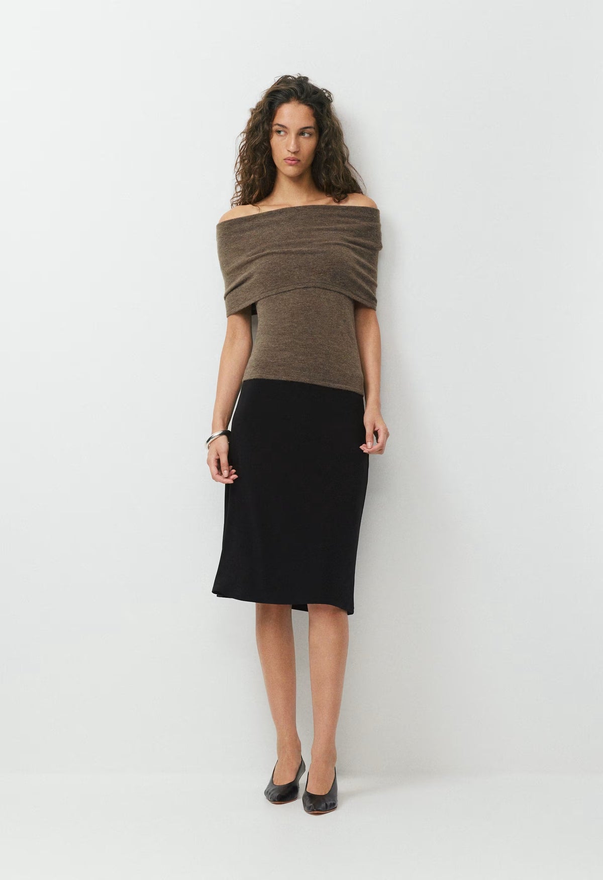 SoftSpoke™ Wynd Top - HEATHER DARK CHOCOLATE