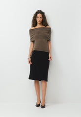 SoftSpoke™ Wynd Top - HEATHER DARK CHOCOLATE