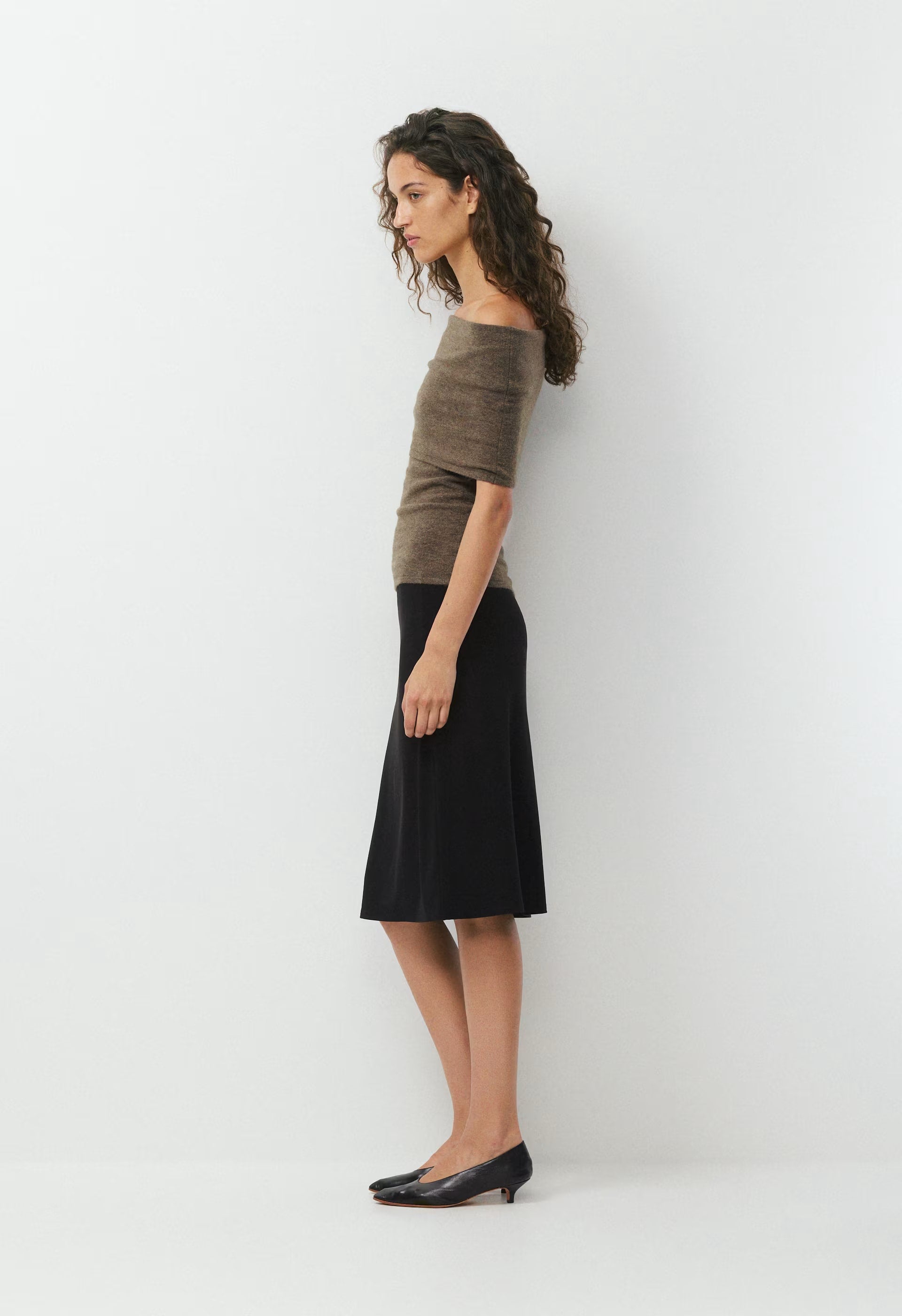 SoftSpoke™ Wynd Top - HEATHER DARK CHOCOLATE
