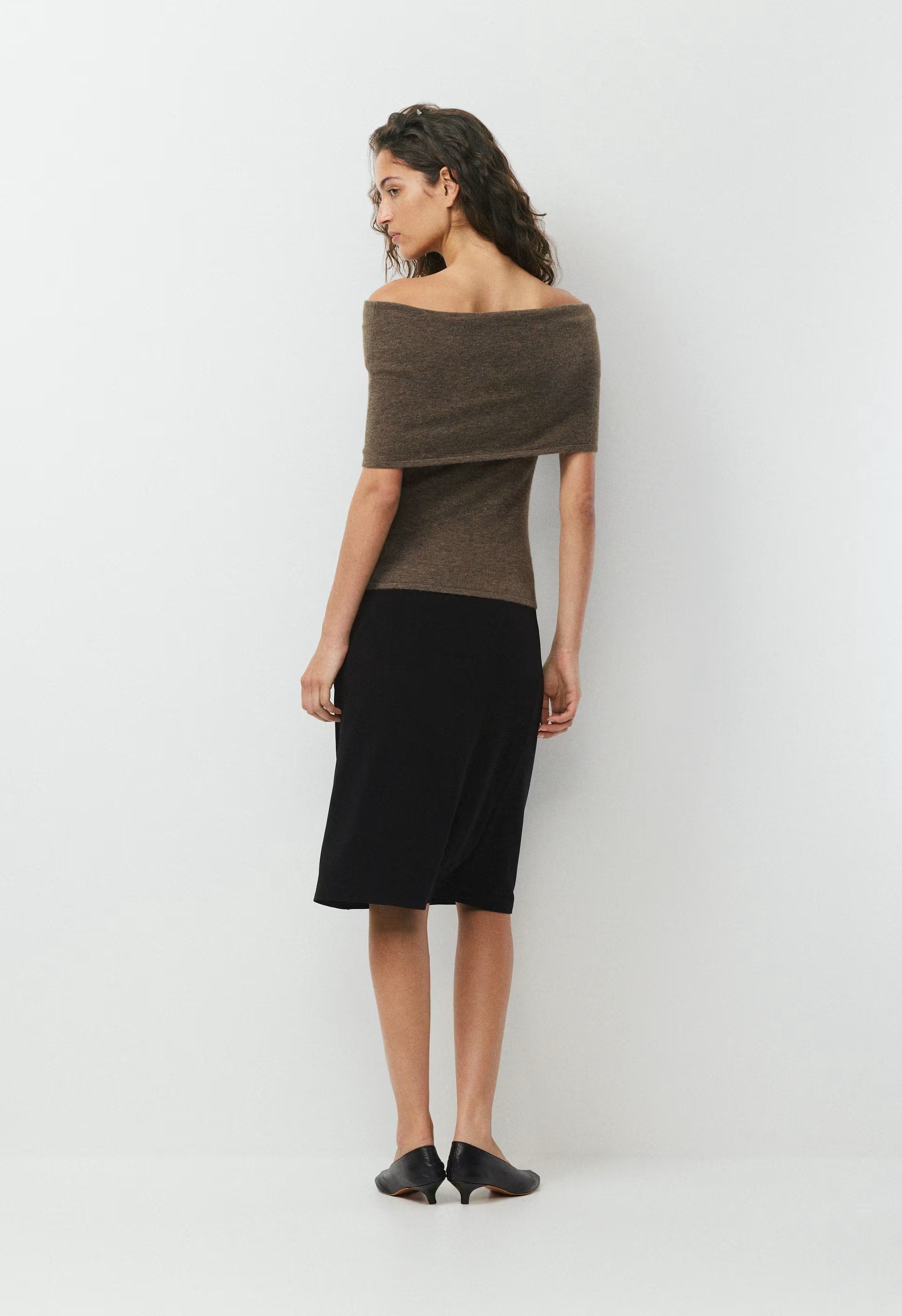 SoftSpoke™ Wynd Top - HEATHER DARK CHOCOLATE