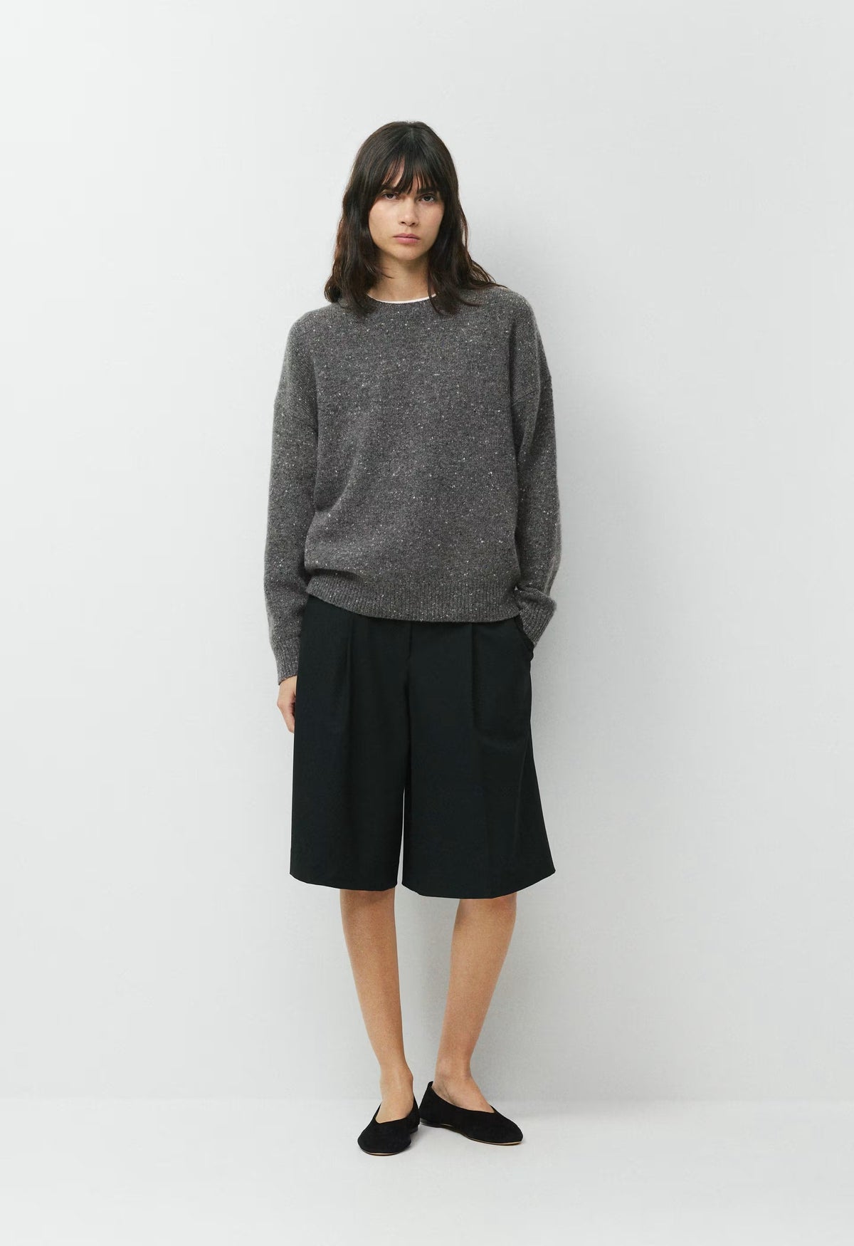 Stratford Sweater - SPECKLED CHARCOAL