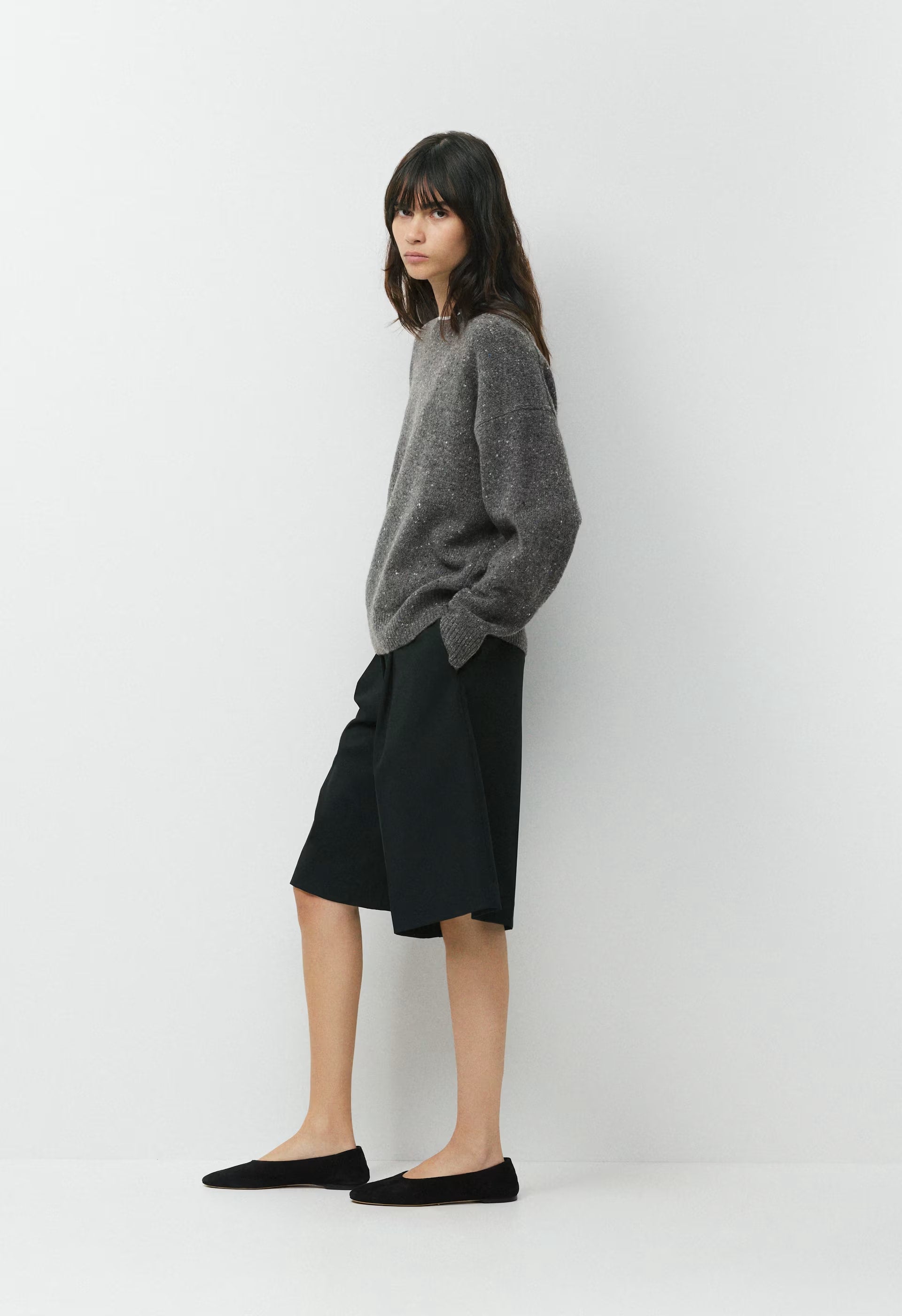 Stratford Sweater - SPECKLED CHARCOAL