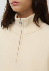 Essential Cashmere Metaphor Sweater - SEASIDE CREAM