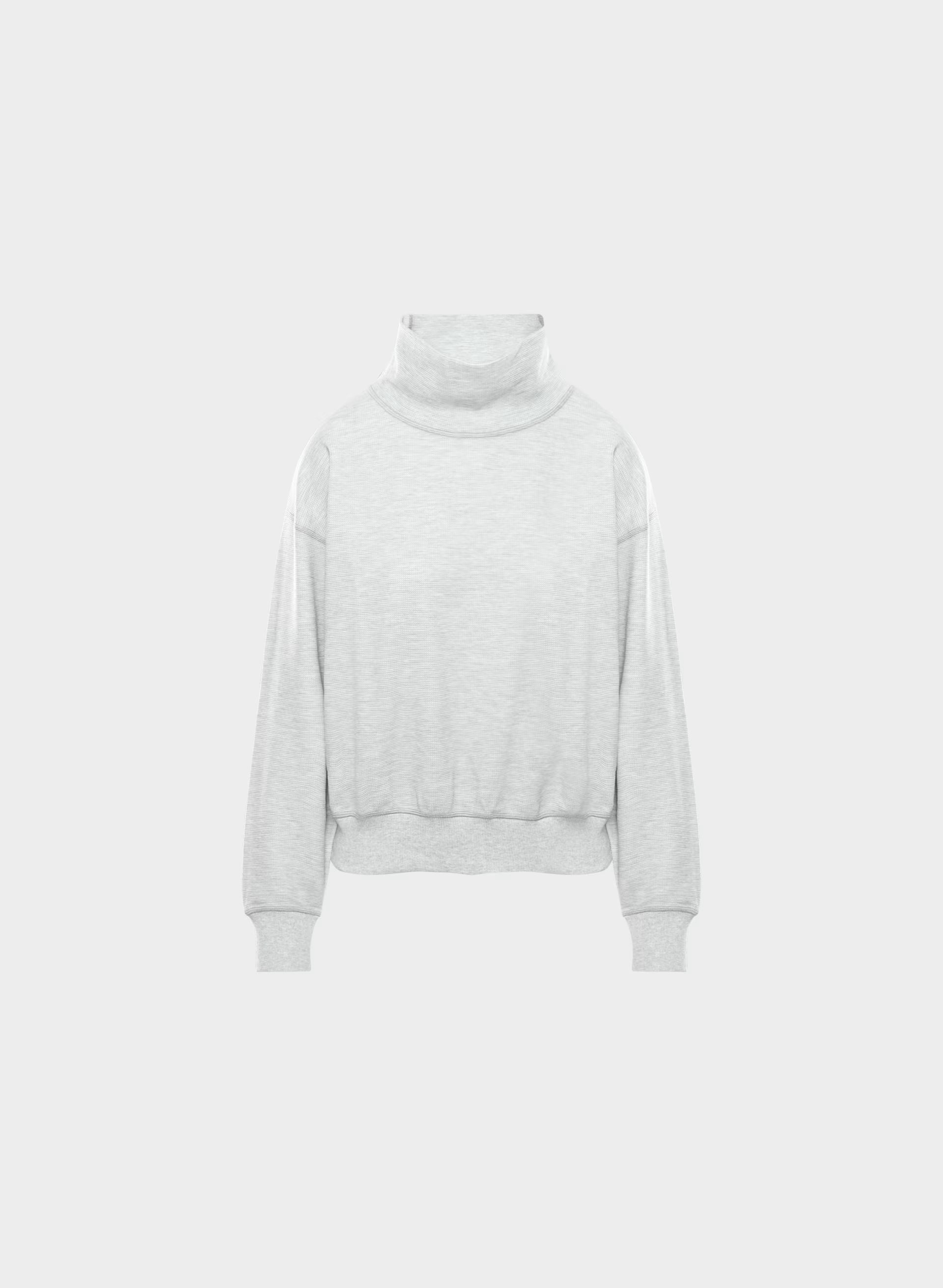 Wafflex Recuperate Funnel Neck - HEATHER CHROME