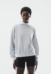 Wafflex Recuperate Funnel Neck - HEATHER CHROME