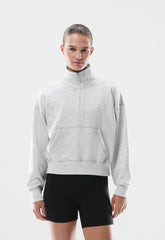 Wafflex Karma Sweater - HEATHER CHROME