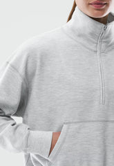 Wafflex Karma Sweater - HEATHER CHROME