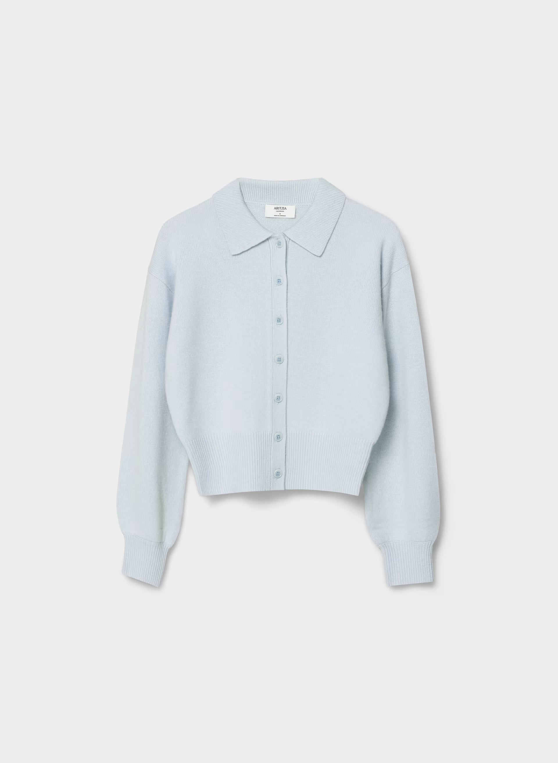 Essential Cashmere Princely Cardigan - PLEIN AIR