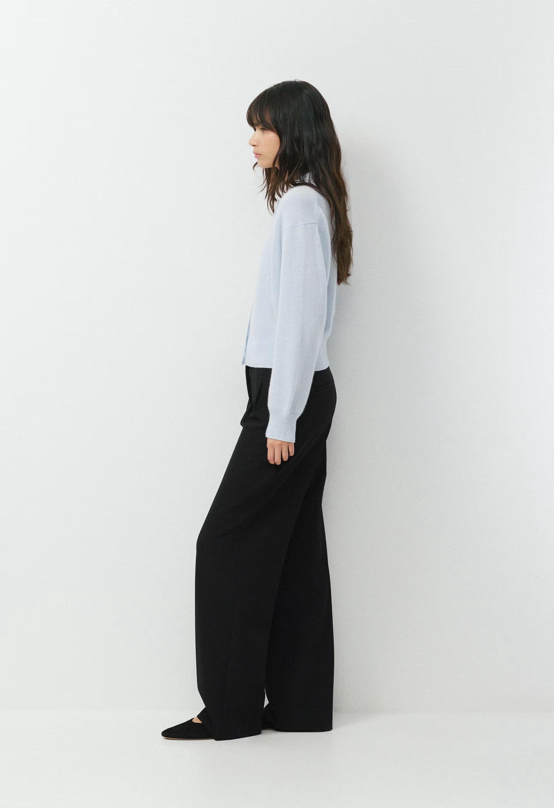 Essential Cashmere Princely Cardigan - PLEIN AIR