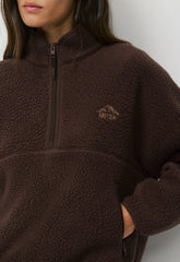 Polartec® Thermal Pro™ Highlands Mockneck - RICH MOCHA BROWN