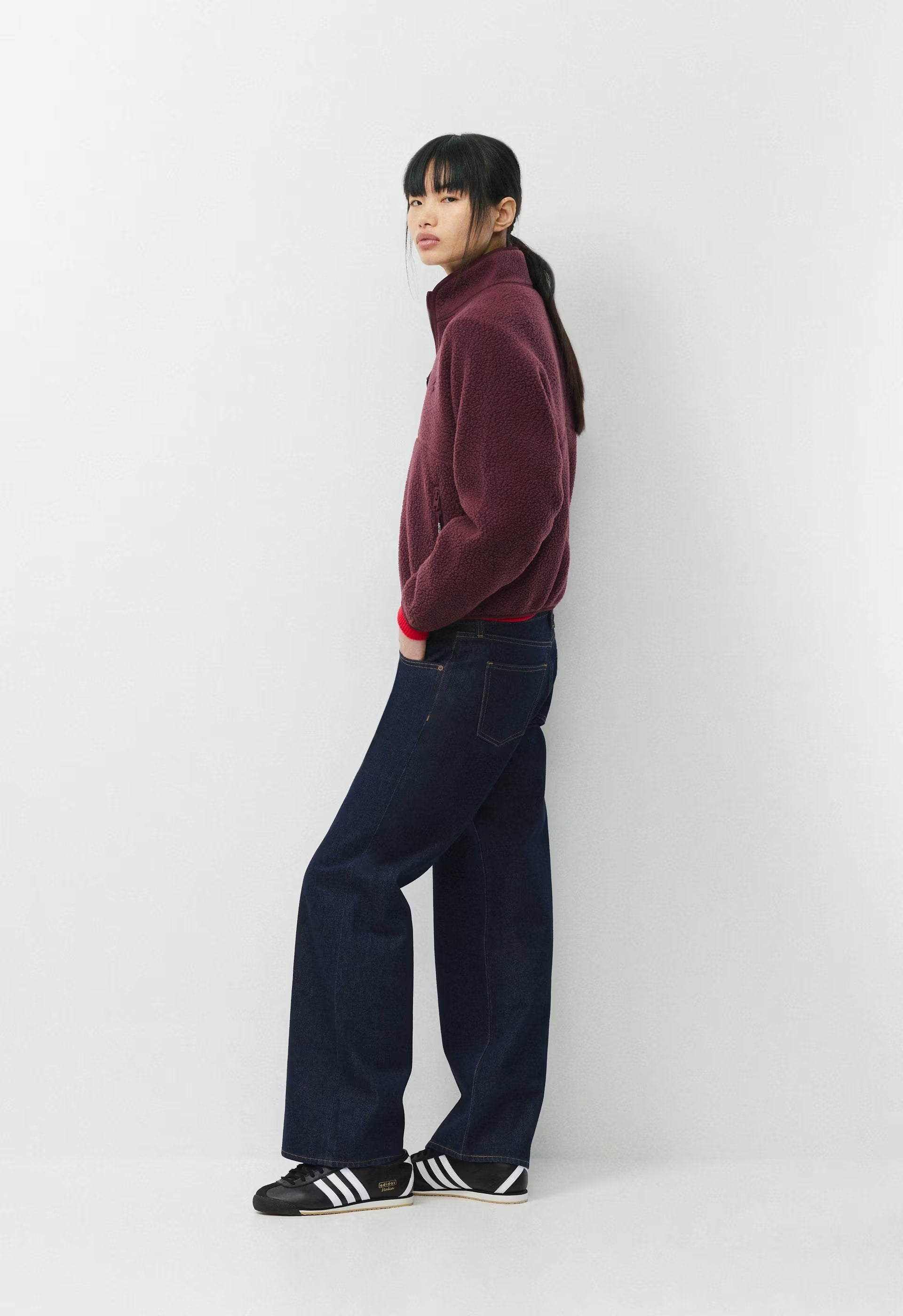 Polartec® Thermal Pro™ Highlands Mockneck - GALA PLUM