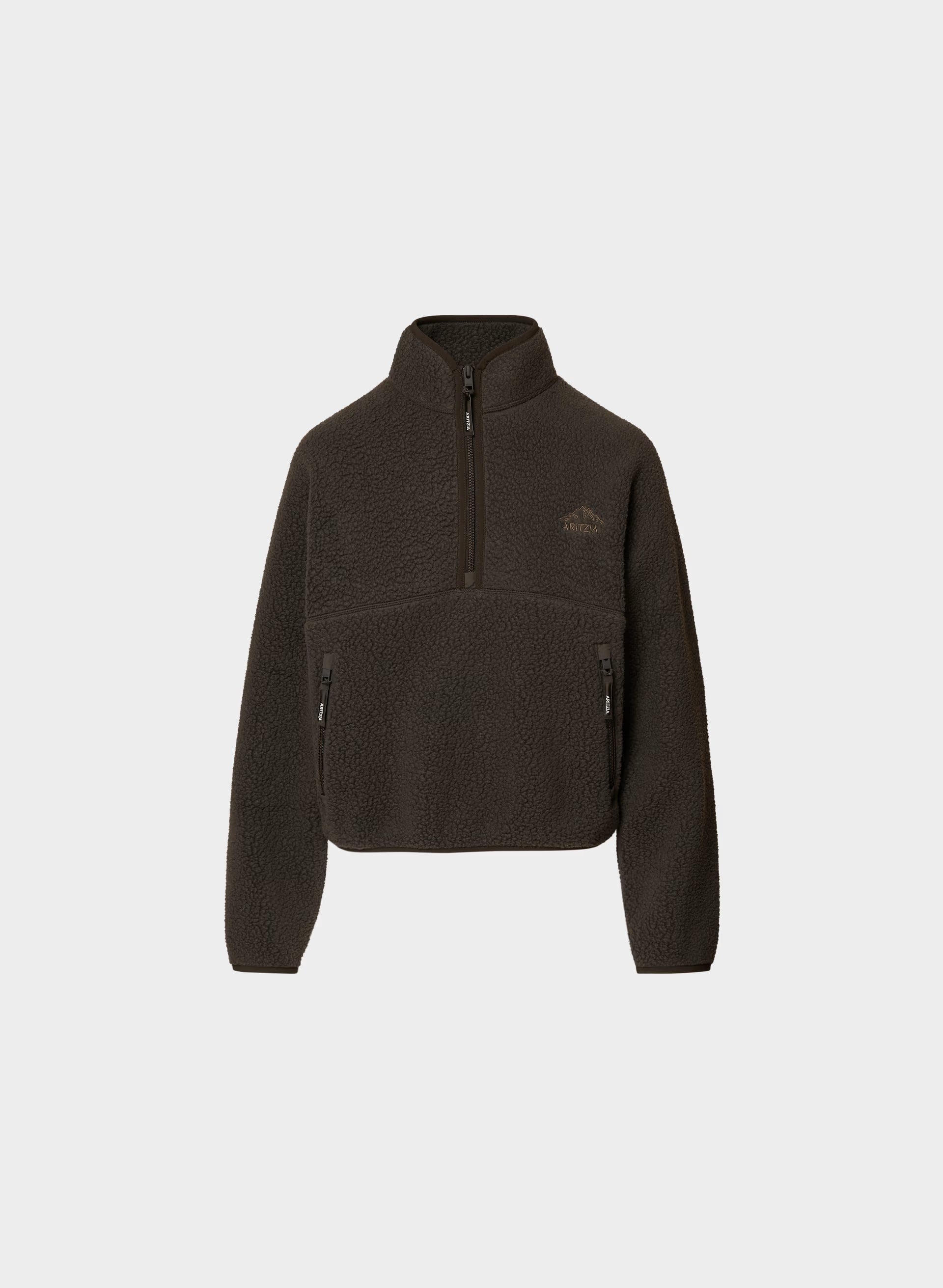 Polartec® Thermal Pro™ Highlands Mockneck - CACAO NIB BROWN