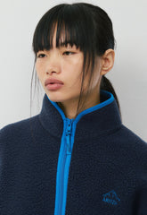 Polartec® Thermal Pro™ Highlands Mockneck - ADMIRAL/ LAZULI BLUE