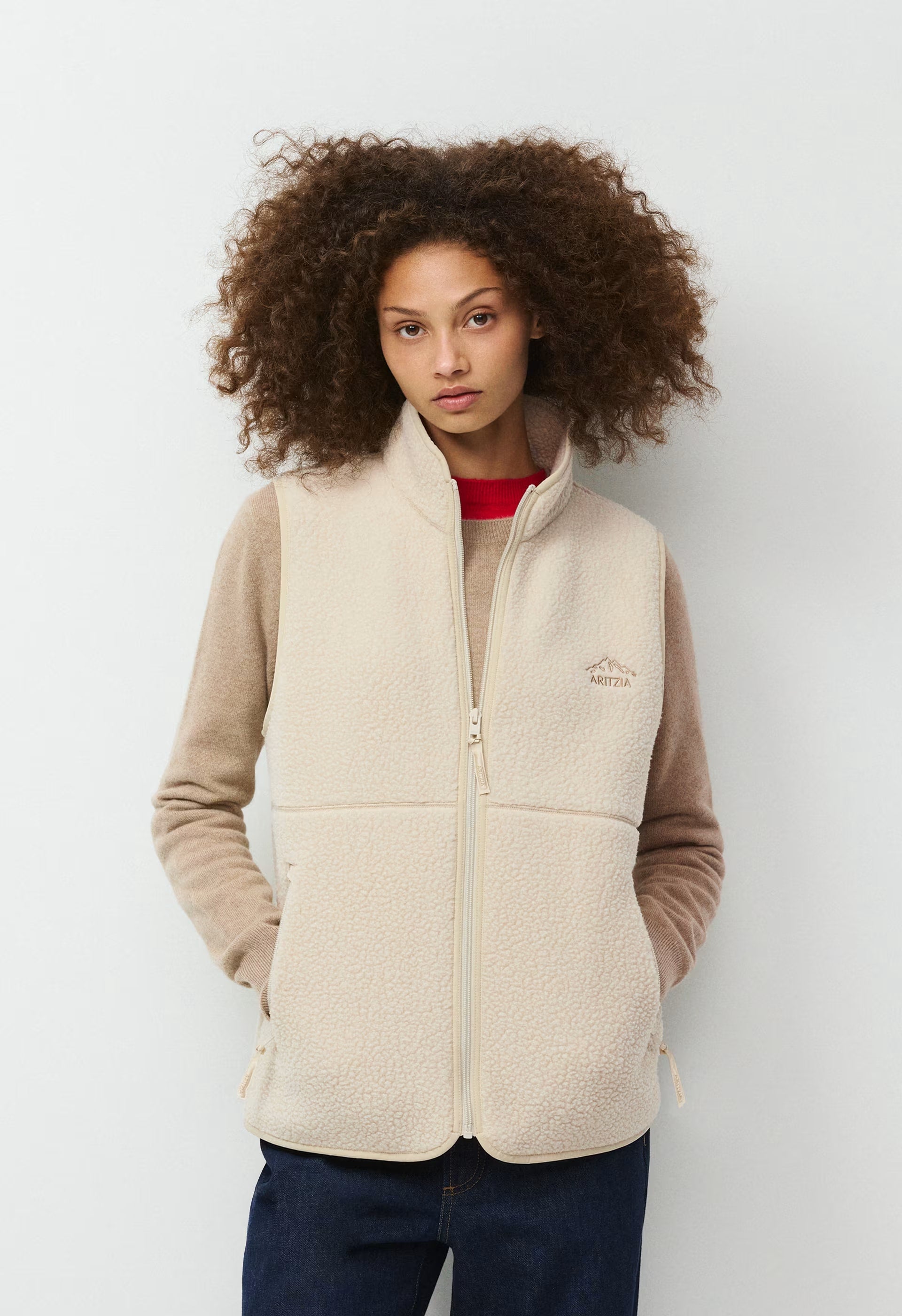 Polartec® Thermal Pro™ Ridgeline Hip Vest - MULLEIN