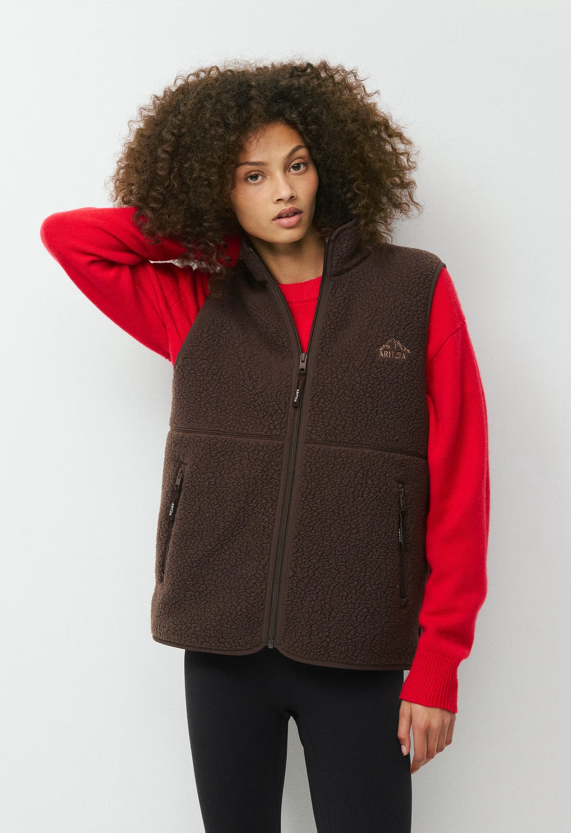 Polartec® Thermal Pro™ Ridgeline Hip Vest - RICH MOCHA BROWN