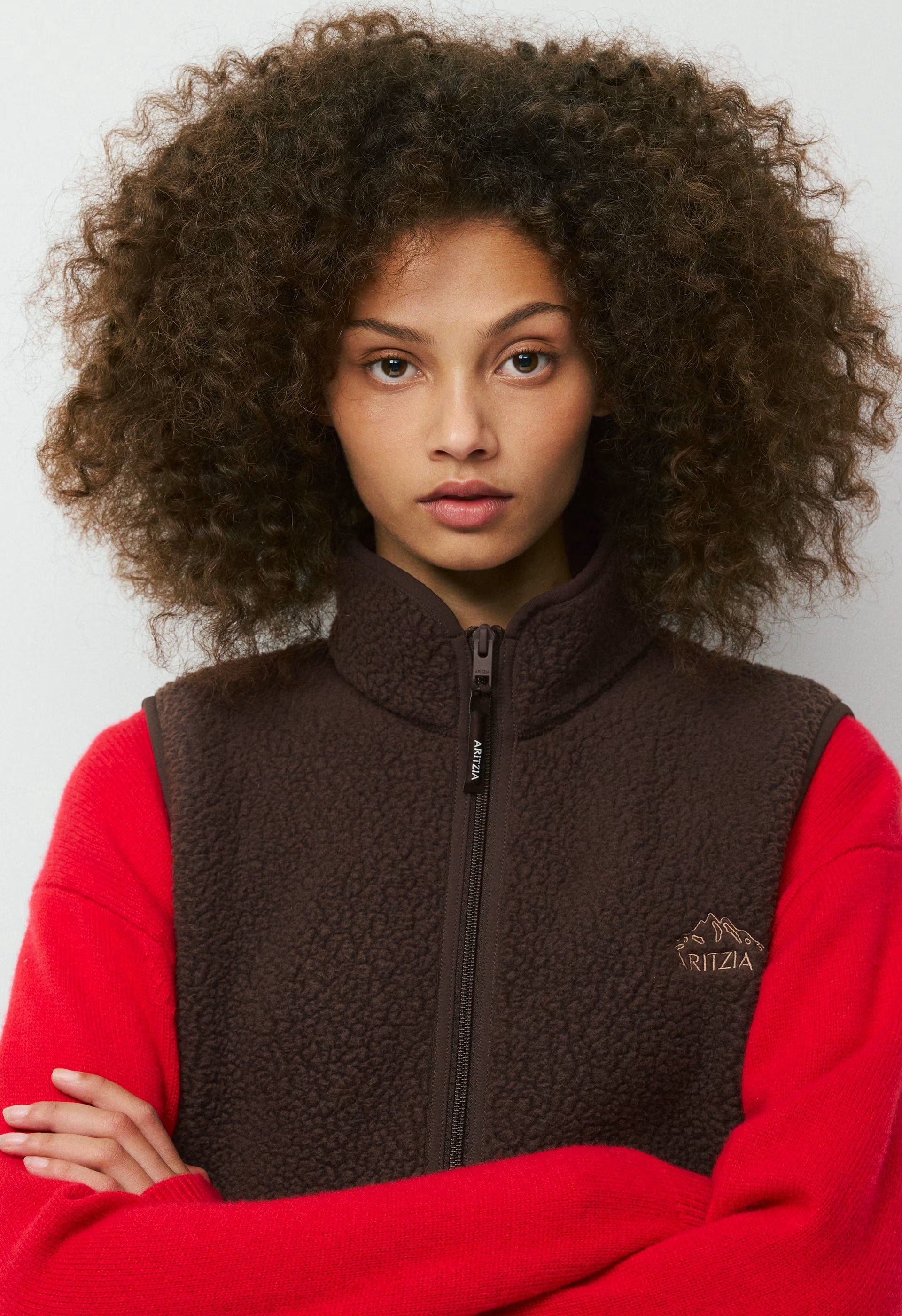 Polartec® Thermal Pro™ Ridgeline Hip Vest - RICH MOCHA BROWN