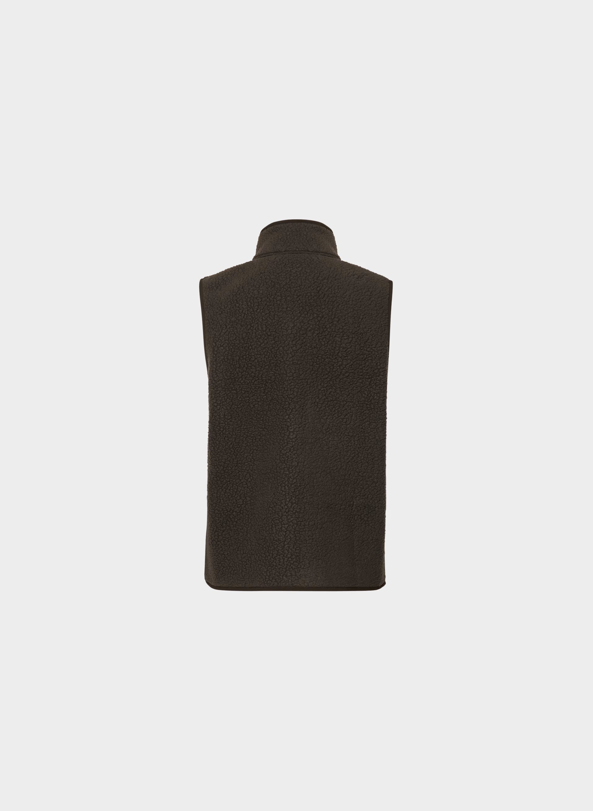 Polartec® Thermal Pro™ Ridgeline Hip Vest - CACAO NIB BROWN