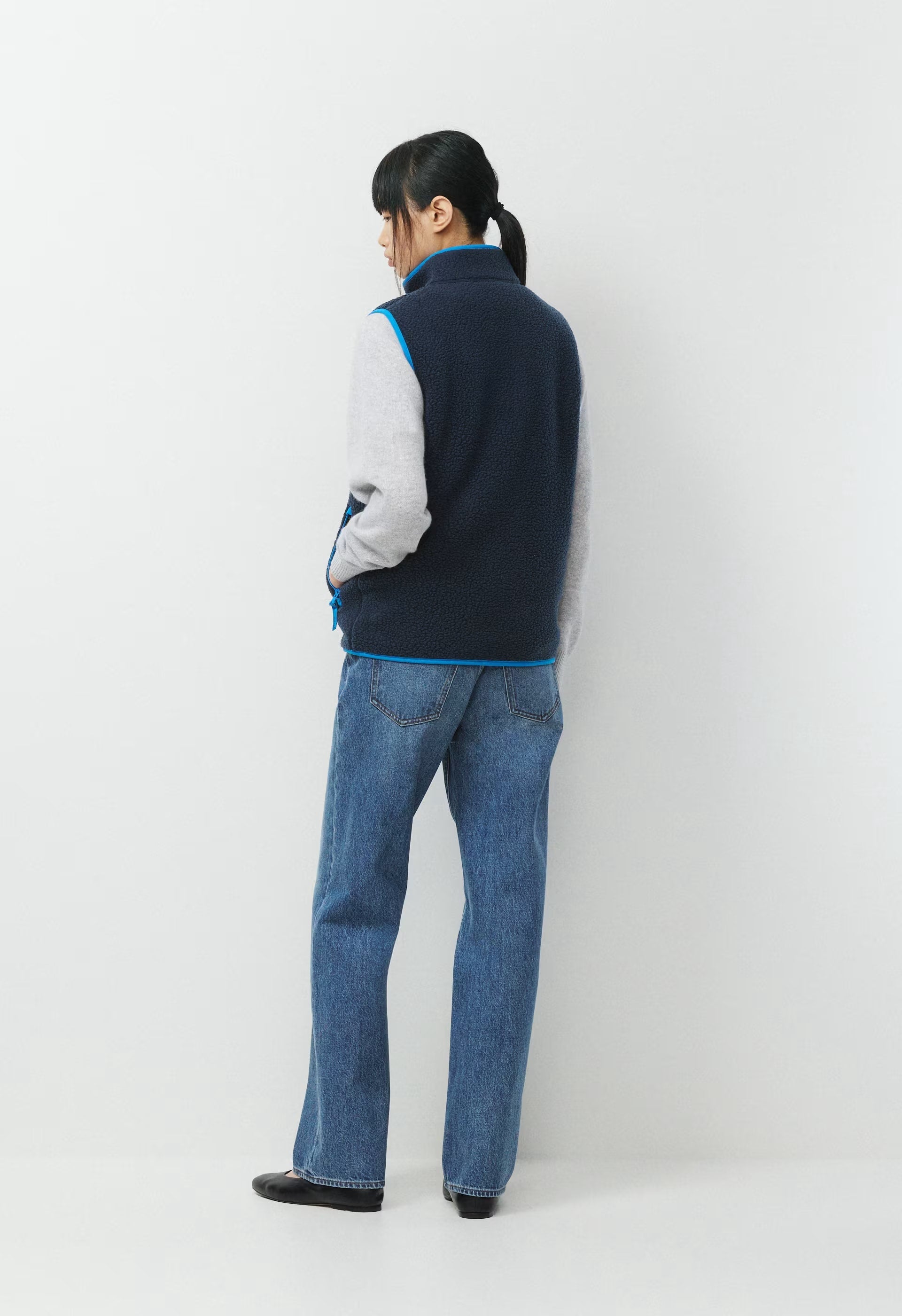 Polartec® Thermal Pro™ Ridgeline Hip Vest - ADMIRAL/ LAZULI BLUE