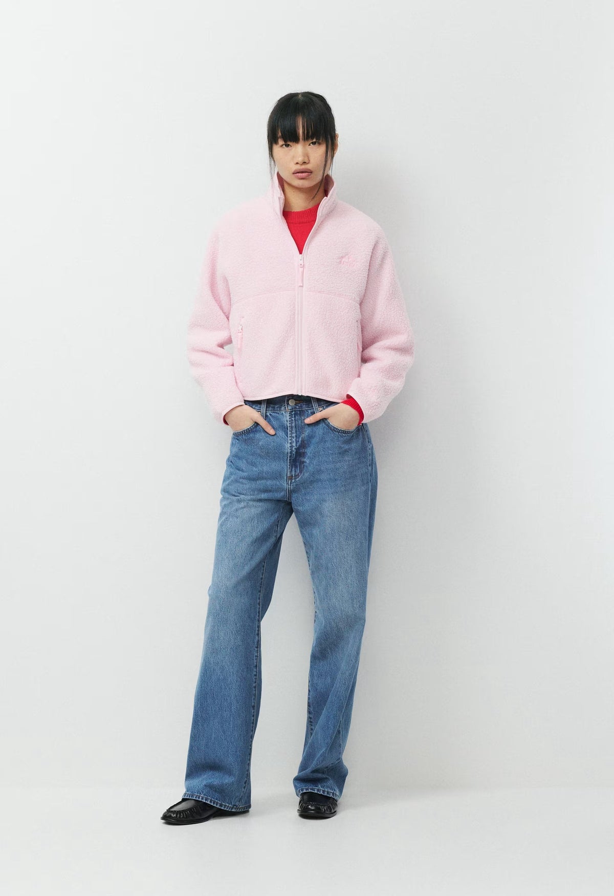 Polartec® Thermal Pro™ Gale Zip-Up - MAGNOLIA