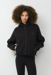 Polartec® Thermal Pro™ Exploration Zip Hoodie - BLACK