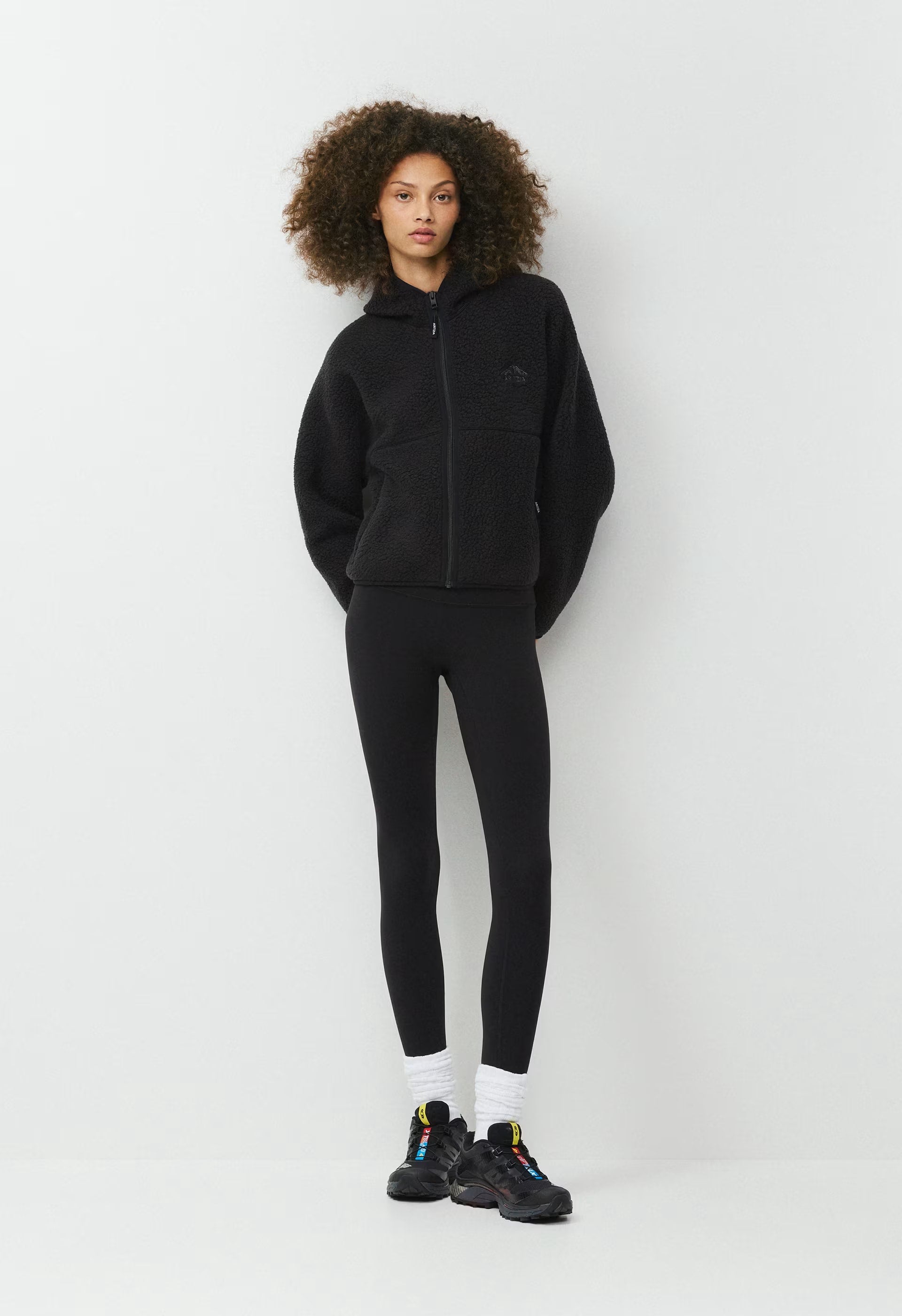 Polartec® Thermal Pro™ Exploration Zip Hoodie - BLACK