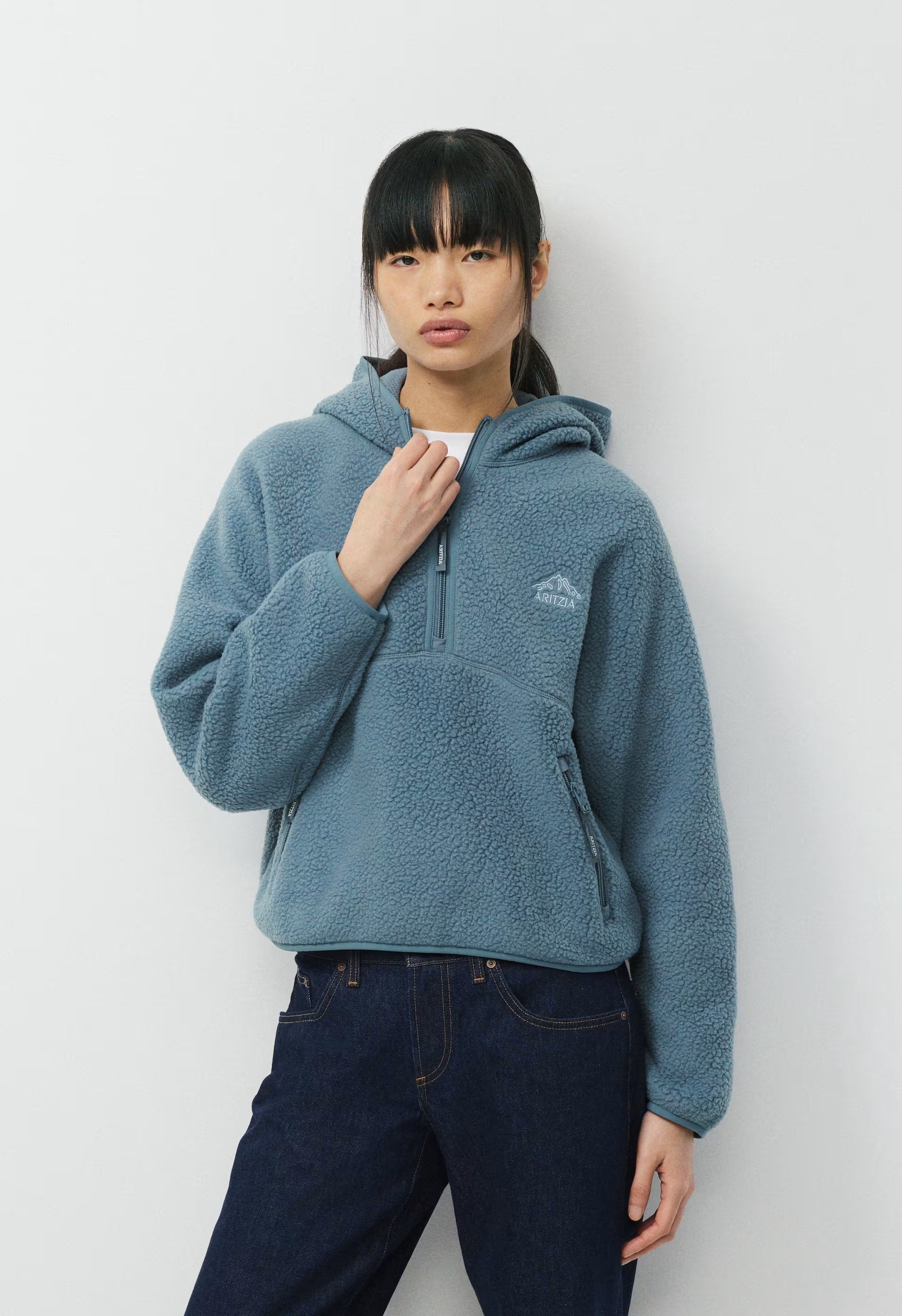 Polartec® Thermal Pro™ Canyon Hoodie - BLUE MIRAGE