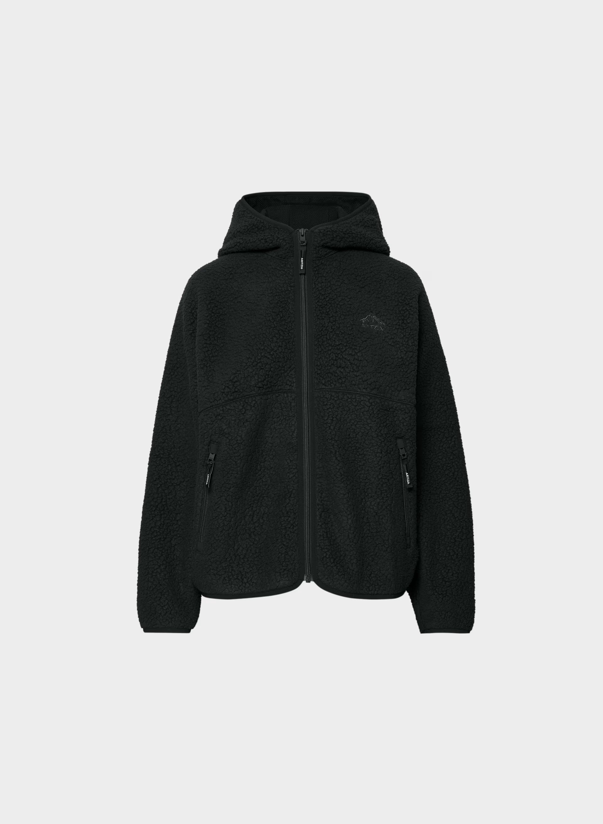 Polartec® Thermal Pro™ Moonrise Zip Hoodie - BLACK
