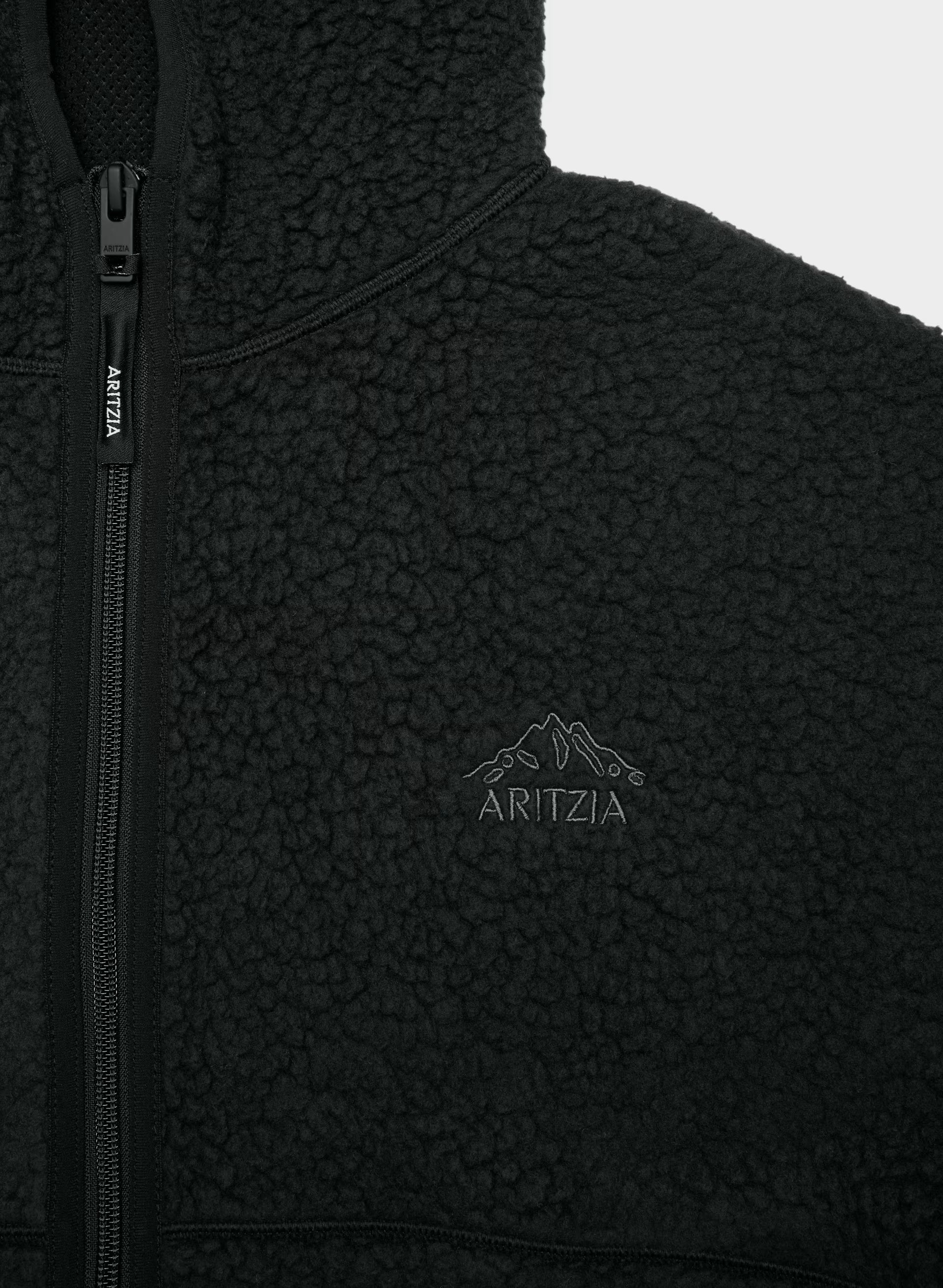 Polartec® Thermal Pro™ Moonrise Zip Hoodie - BLACK