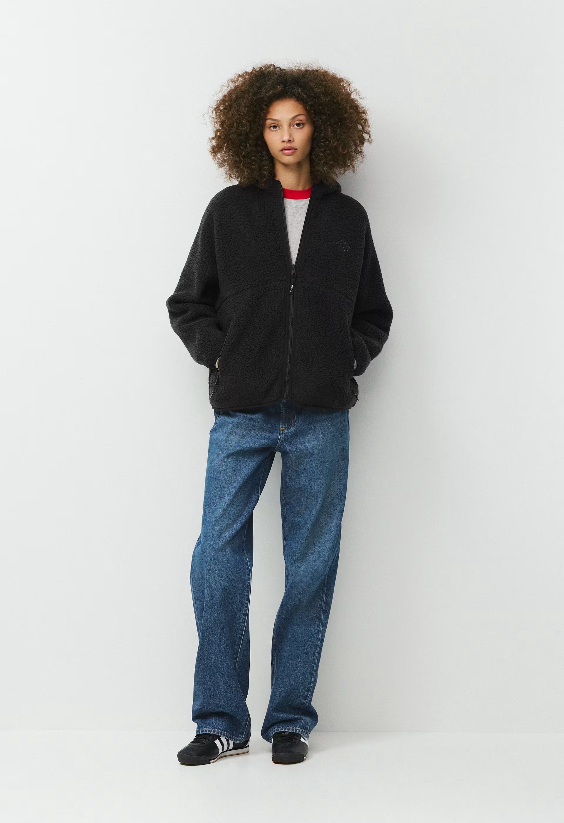 Polartec® Thermal Pro™ Moonrise Zip Hoodie - BLACK