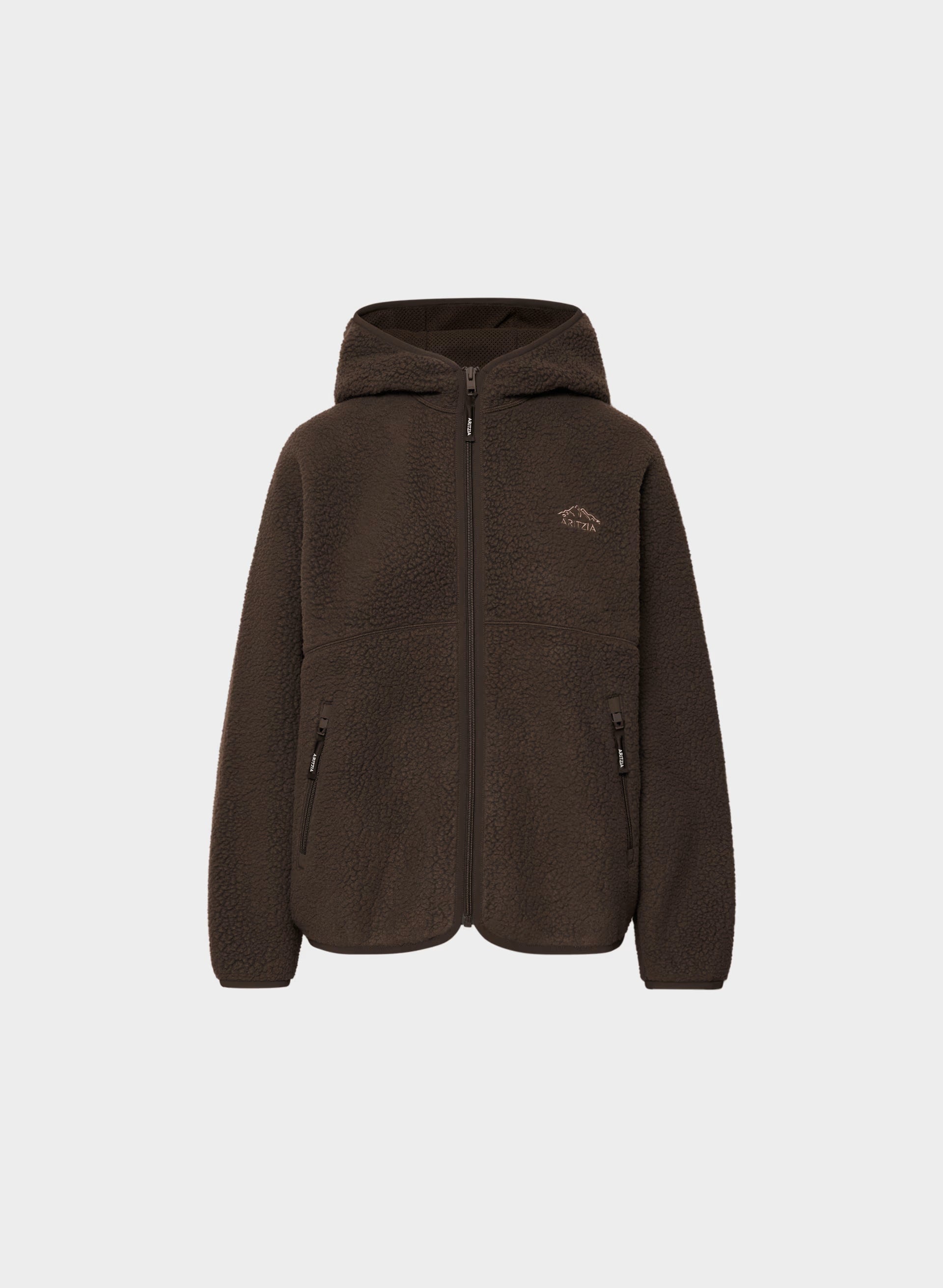 Polartec® Thermal Pro™ Moonrise Zip Hoodie - RICH MOCHA BROWN