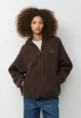 Polartec® Thermal Pro™ Moonrise Zip Hoodie - RICH MOCHA BROWN